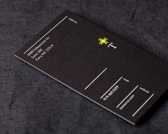 creative minimal business card design inspiration t-minimal-business-cards