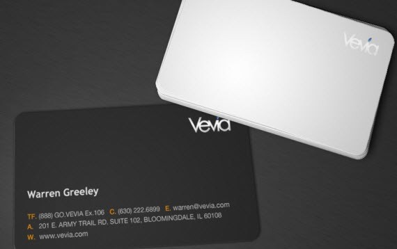 creative minimal business card design inspiration vevia-minimal-business-cards