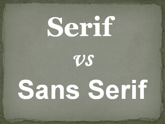 Sans-serif