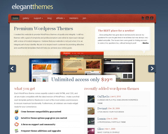 Elegantthemes-commercial-wordpress-portfolio-showcase-theme