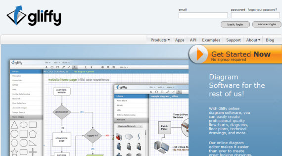 Gliffy-free-premium-wireframing-webdesign-tools