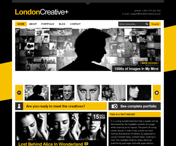 London-creative-commercial-wordpress-portfolio-showcase-theme