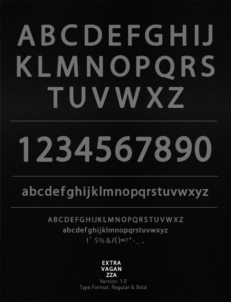 Extravaganzza-free-fonts-minimal-web-design