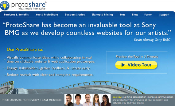 Protoshare-free-premium-wireframing-webdesign-tools