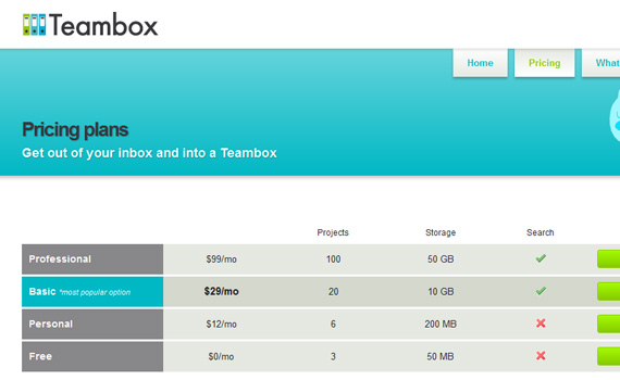 Teambox-pricing-charts-best-examples-tips-inspiration