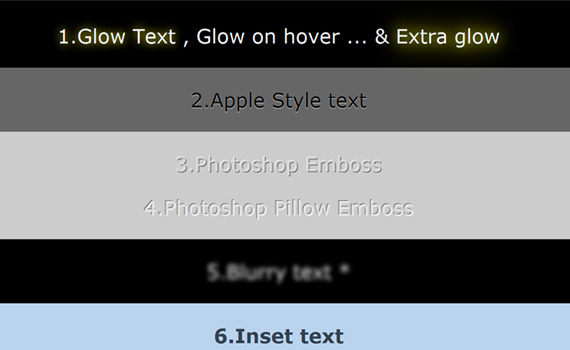 Shadow-cool-css3-text-effect-tutorials