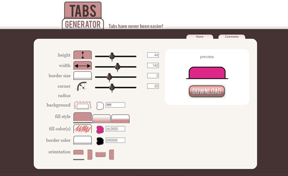 Tabs-useful-online-generators-improve-workflow
