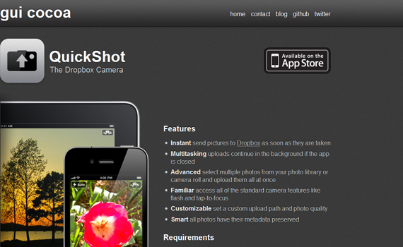 Quickshot-useful-iphone-apps
