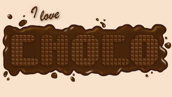 How to Create a Delicious Chocolate Text Effect