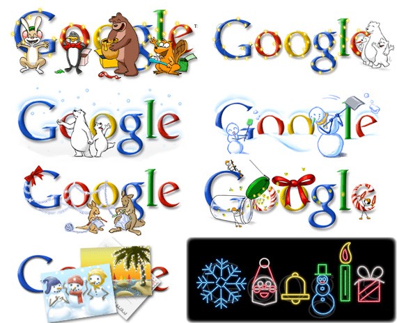 The Visual History of Google's Doodles - 1stWebDesigner