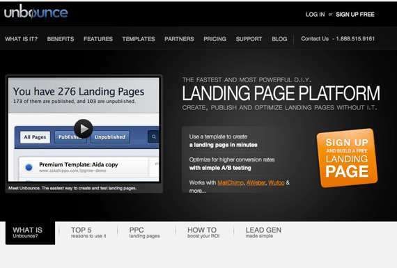 Unbounce landing pages guide