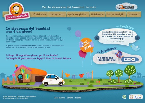 footer design inspiration BimbiSicuramente