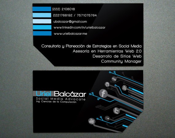 creative minimal business card design inspiration