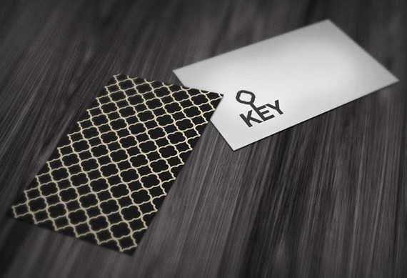 creative minimal business card design inspiration
