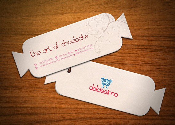 creative minimal business card design inspiration