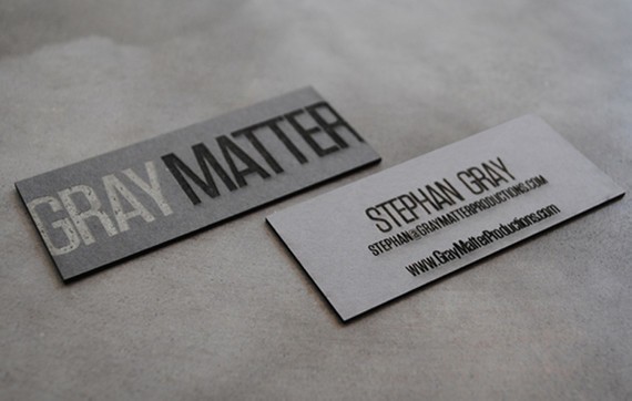 creative minimal business card design inspiration