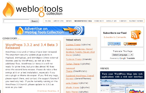 WeblogToolsCollection