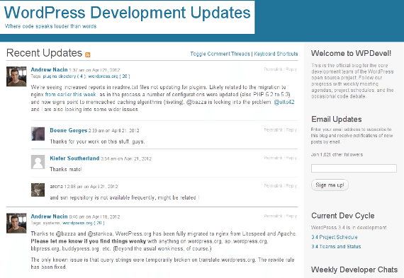 WordPress Development Updates