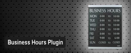 11- Business Hours Plugin