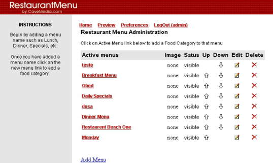 23-CS Restaurant Menu Script v2.0