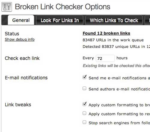 ahrefs broken link checker