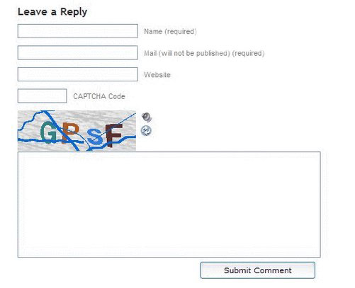 Si captcha wordpress plugin