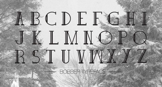 Bobber free fonts 2015