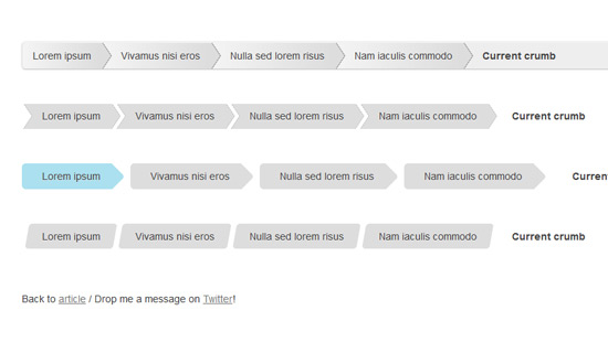 Breadcrumb-css3-text-effect-tutorials