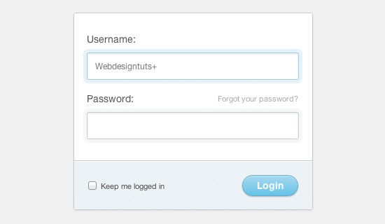 Login-css3-text-effect-tutorials