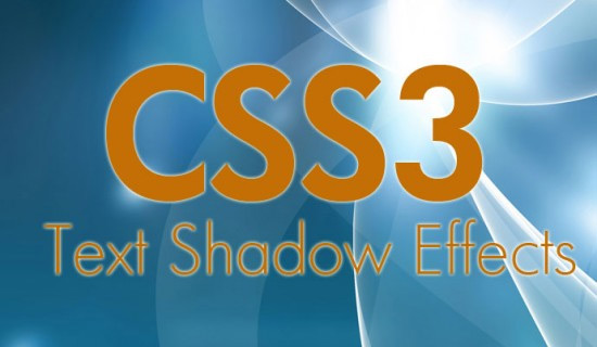 Shadow-css3-text-effect-tutorials