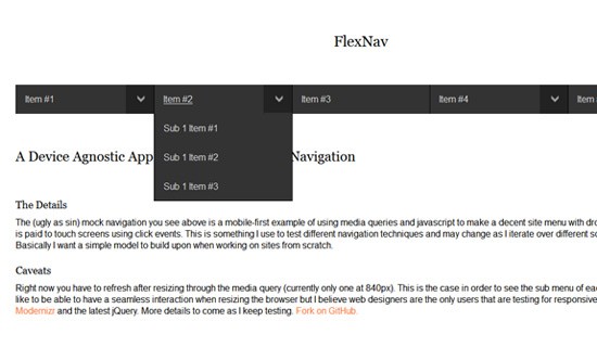 Flexnav-jquery-css-navigation