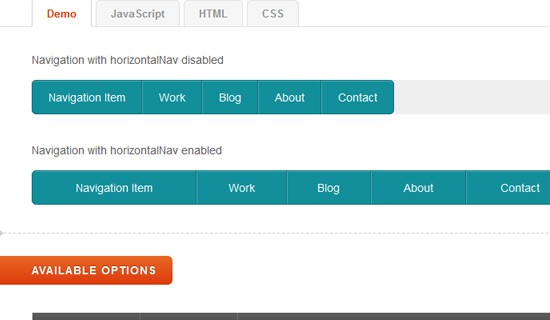 Horizontalnav-jquery-css-navigation