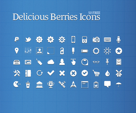 Delicious-berries-free-minimal-clean-icons