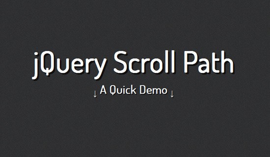 Scrollpath-jquery-css-navigation