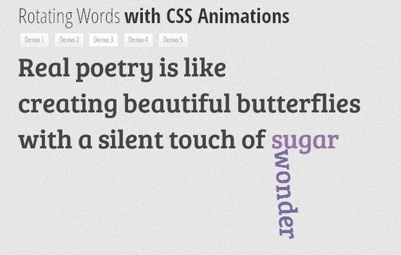 simple css animations