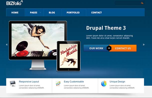 drupal html5 theme