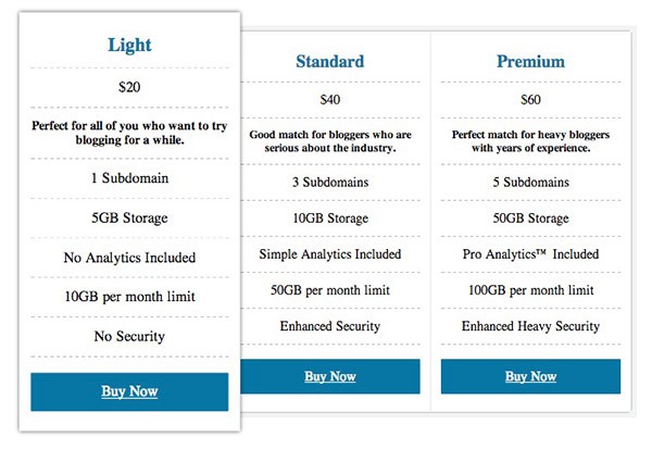 Design a Pricing Plan Using CSS3 in Under 15 Minutes - Downloadable