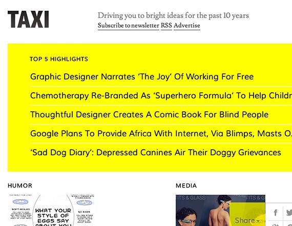 Designtaxi web design blog top blogs follow