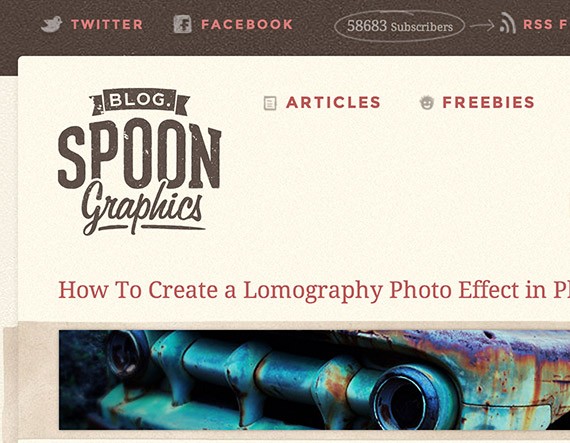 Spoongraphics web design blog top blogs follow