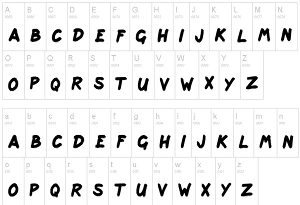 free modern font typeface family 102