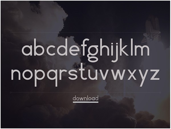 free commercial modern typeface