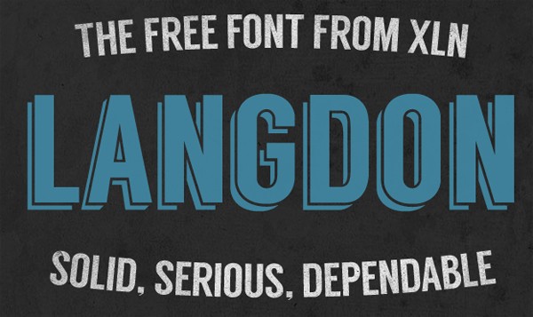 free modern font typeface family 23