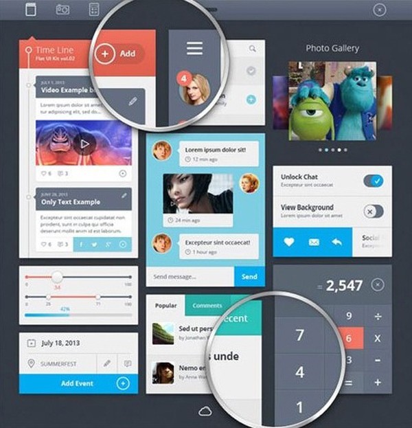 free-flat-UI-kit-12