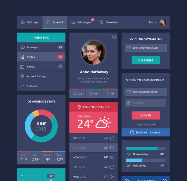 free-flat-UI-kit-33