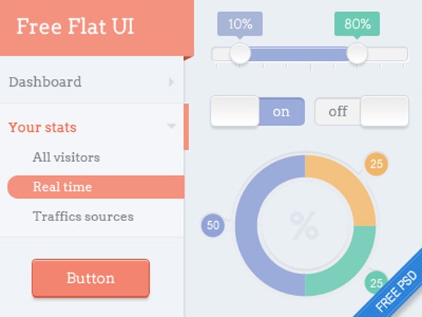 free-flat-UI-kit-35