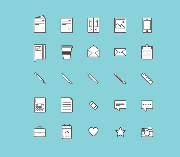 25 Free Icons