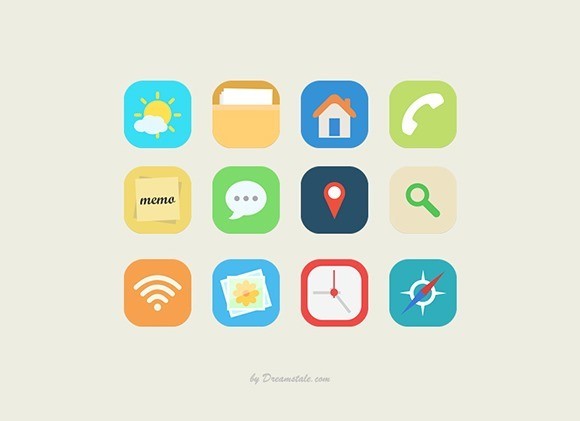 Free-Vector-Flat-Icons