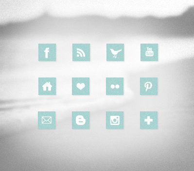 Free social icons set