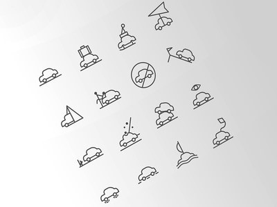 Icons for the Weather Situations