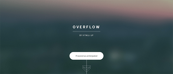free responive web template html css Overflow
